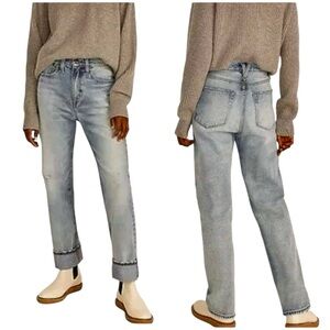 NEW J. Crew Point Sur Vista Straight Jean Pale Indigo Sash Selvedge Edition | 32